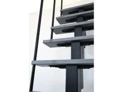 Minka Raumspartreppe Happy Grau Schwarz Raumhöhe bis 275 cm