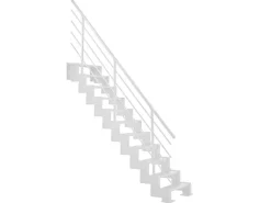 Minka Raumspartreppe Modulario Mini Steel Weiß Raumhöhe bis 300 cm