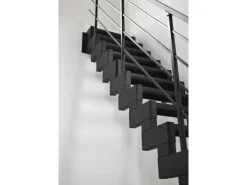 Minka Raumspartreppe Modulario Mini Steel Schwarz Raumhöhe bis 300 cm