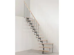 Minka Raumspartreppe Style Turn Buche Geschosshöhe bis 304 cm
