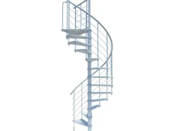 Minka Spindeltreppe Venezia Smart Weiß Geschosshöhe bis 305 cm