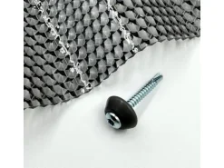 MK PC DIAMONDS Grau Dichtscheibe für Schrauben 50 Stück