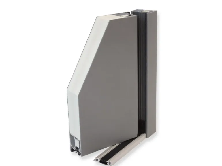 Moderno Haustür M330P Bicolor Wood Schwarz-Eiche Natur 100 cm x 210 cm DIN L