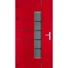 Moderno Haustür M360P Rubinrot 110 cm x 210 cm DIN R