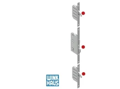 Moderno Haustür M360P Rubinrot 110 cm x 210 cm DIN R