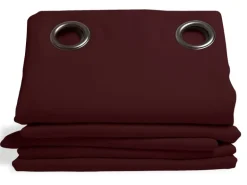 Moondream Verdunkelungsvorhang Bordeauxrot 260 cm x 145 cm