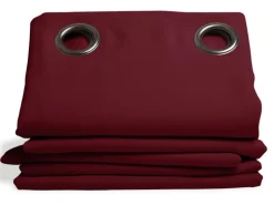 Moondream Wärmeschutzvorhang Granatrot 260 cm x 145 cm