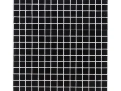 Mosaikmatte Art Glas Schwarz 32,7 cm x 32,7 cm