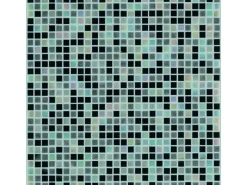 Mosaikmatte Glas Mini Black Grey White mix 29,6 cm x 29,6 cm