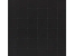 Mosaikmatte Schwarz 30 cm x 30 cm