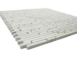 Mosaikmatte Superslim Bianco Beige 30,5 cm x 30,5 cm