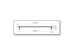 MS Beschläge Alu-Gitter 150 x 200 mm Silber F1 Eloxiert Luftzirkulation