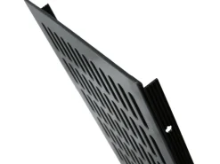 MS Beschläge Alu-Gitter 150 x 300 mm Anthrazit RAL 7016 Luftzirkulation