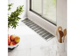 MS Beschläge Belüftungsgitter 130 x 200 mm Aluminium Silber F1 Eloxiert