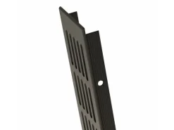 MS Beschläge Belüftungsgitter 80 x 500 mm Stegblech Braun Eloxiert