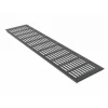 MS Beschläge Belüftungsgitter 130 x 500 mm Alu Anthrazit RAL 7016 Lüftergitter