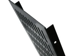 MS Beschläge Belüftungsgitter 130 x 500 mm Alu Anthrazit RAL 7016 Lüftergitter
