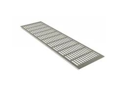 MS Beschläge Lüftungsgitter Alu Classic Edelstahloptik 150mm x 600mm