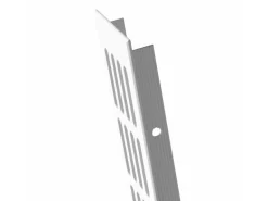 MS Beschläge Lüftungsgitter 60 x 600 mm Weiß RAL 9016