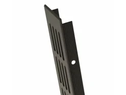 MS Beschläge Lüftungsgitter 60 x 200 mm Aluminium Braun Eloxiert