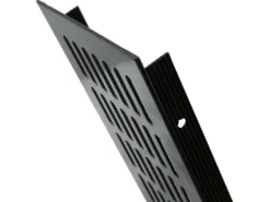 MS Beschläge Lüftungsgitter Alu 100 x 200 mm RAL 7016 Anthrazit Gitter