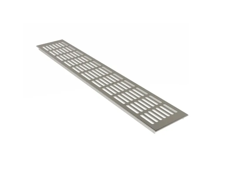 MS Beschläge Lüftungsgitter Aluminium robust eloxiert 100 x 300 mm