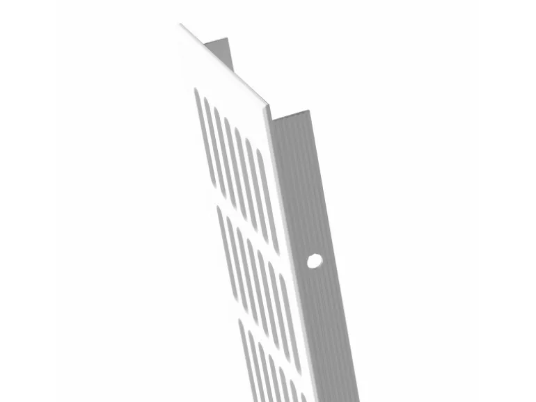 MS Beschläge Lüftungsgitter 100 x 300 mm Weiß RAL 9016