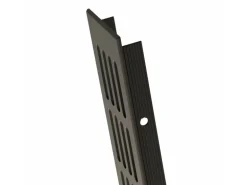 MS Beschläge Lüftungsgitter 60 x 600 mm Aluminium Braun Eloxiert