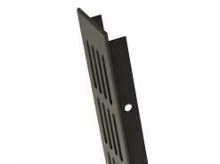 MS Beschläge Lüftungsgitter 60 x 1000 mm Aluminium Braun Eloxiert