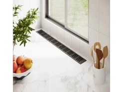 MS Beschläge Lüftungsgitter 60 x 600 mm Alu RAL 7016 Anthrazit Belüftung