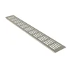 MS Beschläge Lüftungsgitter Alu Design Eloxiert 80 x 200 mm