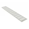 MS Beschläge Lüftungsgitter Alu 100 x 1200 mm Silber F1 Eloxiert Belüftung