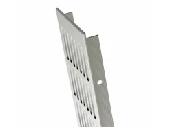 MS Beschläge Lüftungsgitter Alu 100 x 1200 mm Silber F1 Eloxiert Belüftung