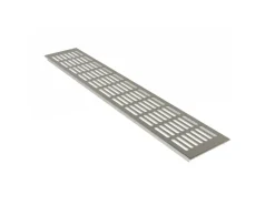 MS Beschläge Lüftungsgitter Aluminium robust eloxiert 100mm x 400mm