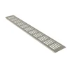 MS Beschläge Lüftungsgitter Alu Design Eloxiert 80 x 600 mm