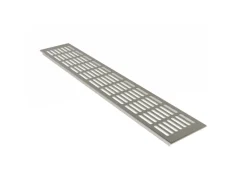MS Beschläge Lüftungsgitter Aluminium robust eloxiert 100 x 800 mm