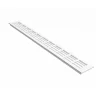 MS Beschläge Lüftungsgitter 60 x 400 mm Weiß RAL 9016
