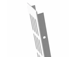 MS Beschläge Lüftungsgitter 60 x 1000 mm Weiß RAL 9016