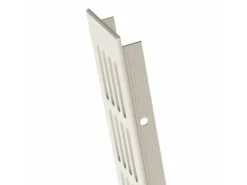 MS Beschläge Stegblech 60 x 800 mm Weiß RAL9010 Aluminium Lüftungsgitter