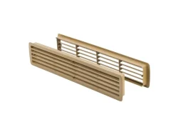 MS Beschläge Türgitter Grünbraun Lüftungsgitter Kunststoff Raumbelüftung