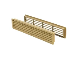 MS Beschläge Türgitter Messing Lüftungsgitter Kunststoff Raumbelüftung