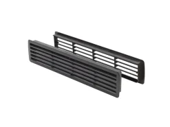 MS Beschläge Türgitter Rustikal Lüftungsgitter Kunststoff Raumbelüftung