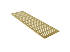 MS Beschläge Türlüftungsgitter 150 x 300 mm Heizungsdeckel Gold Eloxiert