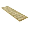 MS Beschläge Türlüftungsgitter 150 x 800 mm Heizungsdeckel Gold Eloxiert