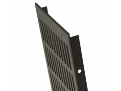 MS Beschläge Türlüftungsgitter 150 x 300 mm Aluminium Braun Eloxiert