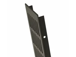 MS Beschläge Zuluftgitter 100 x 1200 mm Heizungsdeckel Braun Eloxiert