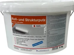 Muro Roll- und Strukturputz Weiß 8 kg