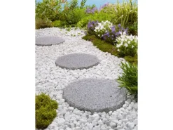 Naturstein-Trittstein Sino Grau Ø 25 cm