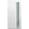 Nebeneingangstür K511 Kunststoff Weiß 98 cm x 198 cm Anschlag Links
