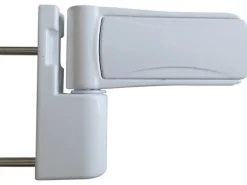 Nebeneingangstür Kunststoff K504 Anschlag Rechts Weiß/Anthrazit 98 cm x 198 cm